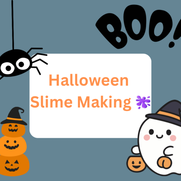 Halloween Slime Making